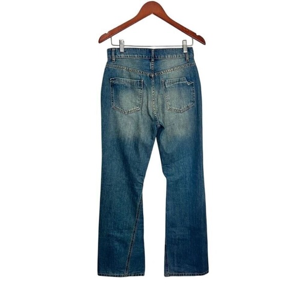 NWOT Free People We the Free Serafin Mid-Rise Slim Bootcut Jeans Size 26 - Picture 5 of 10